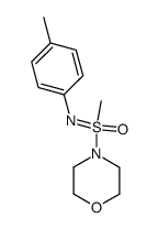 N-(p-tolyl)methanesulfonimidomorpholide Structure