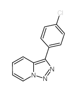 [1,2,3]Triazolo[1,5-a]pyridine,3-(4-chlorophenyl)- picture