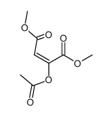 dimethyl 2-acetoxybut-2-enedioate结构式