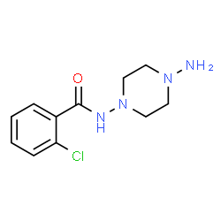 N-(4-Aminopiperazin-1-yl)-2-chlorobenzamide Structure