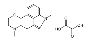 (+-)-1,6-Dimethyl-9-oxaergoline ethanedioate (1:1)结构式