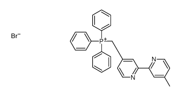 [2-(4-methylpyridin-2-yl)pyridin-4-yl]methyl-triphenylphosphanium,bromide结构式