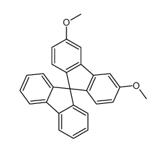 3,6-dimethoxy-9,9'-spirobi[fluorene]结构式