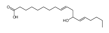12-hydroxyoctadeca-9,13-dienoic acid结构式