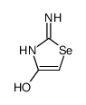 2-amino-1,3-selenazol-4-ol Structure