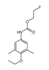 2-fluoroethyl N-(4-ethoxy-3,5-dimethylphenyl)carbamate Structure