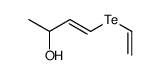 4-ethenyltellanylbut-3-en-2-ol结构式