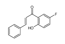 1-(5-fluoro-2-hydroxyphenyl)-3-phenylprop-2-en-1-one结构式