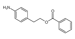 benzoic acid-(4-amino-phenethyl ester)结构式