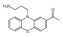 1-(10-(3-aminopropyl)-10h-phenothiazin-2-yl)ethanone结构式
