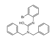 1,1-dibenzyl-3-(2-bromophenyl)urea Structure