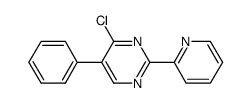 4-chloro-5-phenyl-2-pyridin-2-ylpyrimidine结构式