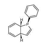 r-1-Phenyl-c-3a,c-7a-dihydrophosphindole Structure