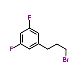 1-(3-Bromopropyl)-3,5-difluorobenzene结构式
