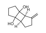 (3bR,6aR)-4-methylenehexahydrocyclobuta[1,2:3,4]di[5]annulene-3a,6b(1H,3bH)-diol Structure