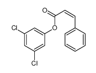 (3,5-dichlorophenyl) 3-phenylprop-2-enoate结构式