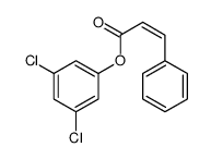 (3,5-dichlorophenyl) 3-phenylprop-2-enoate Structure