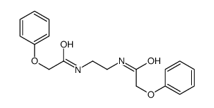 2-phenoxy-N-[2-[(2-phenoxyacetyl)amino]ethyl]acetamide结构式