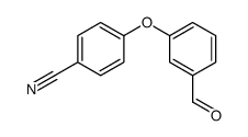 4-(3-Formylphenoxy)benzonitrile Structure