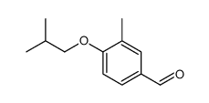 3-methyl-4-(2-methylpropoxy)benzaldehyde Structure
