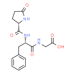 Pglu-phe-gly-OH结构式