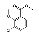 3-氯-2-甲氧基苯甲酸甲酯结构式
