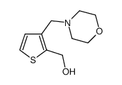 (3-Morpholin-4-ylmethyl-thiophen-2-yl)-methanol结构式