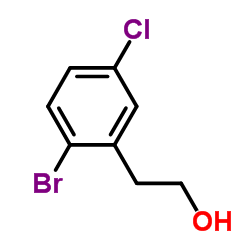 2-(2-Bromo-5-chlorophenyl)ethanol Structure