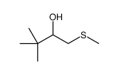3,3-dimethyl-1-methylsulfanylbutan-2-ol Structure