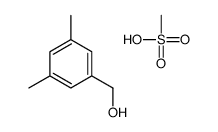 (3,5-dimethylphenyl)methanol,methanesulfonic acid结构式
