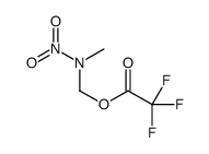 [methyl(nitro)amino]methyl 2,2,2-trifluoroacetate Structure
