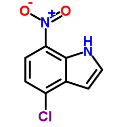 4-Chloro-7-nitro-1H-indole Structure
