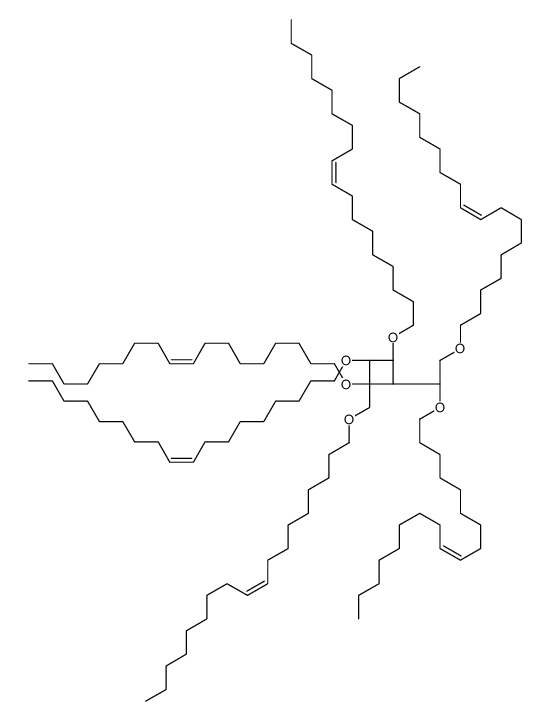 1,2,3,4,5,6-hexa-O-octadec-9-en-1-yl-D-glucitol结构式