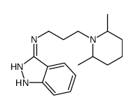 N-[3-(2,6-dimethylpiperidin-1-yl)propyl]-1H-indazol-3-amine结构式