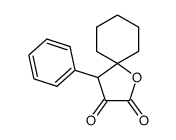 4-phenyl-1-oxa-spiro[4.5]decane-2,3-dione结构式