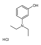 3-(diethylamino)phenol,hydrochloride Structure