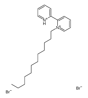 1-dodecyl-2-pyridin-1-ium-2-ylpyridin-1-ium,dibromide结构式