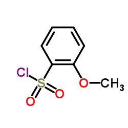 2-甲氧基苯磺酰氯结构式