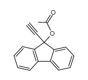 9-ethynylfluoren-9-yl acetate结构式