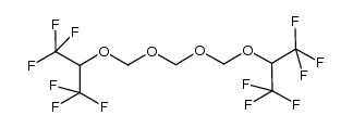 dihexafluoro isopropanol triformal Structure