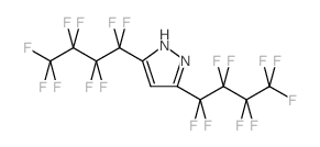 3,5-Bis(perfluorobutyl)pyrazole Structure