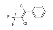 (E)-1-phenyl-1,2-dichloro-3,3,3-trifluoropropene Structure
