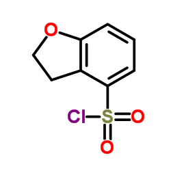 2,3-Dihydro-1-benzofuran-4-sulfonyl chloride Structure