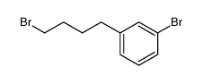 1-bromo-3-(4-bromobutyl)benzene结构式