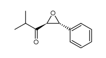 trans-(+/-)-2,3-Epoxy-1-isopropyl-3-phenylpropan-1-one Structure