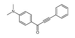 1-[4-(dimethylamino)phenyl]-3-phenylprop-2-yn-1-one结构式