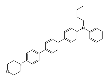 N-butyl-4-[4-(4-morpholin-4-ylphenyl)phenyl]-N-phenylaniline Structure