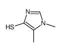 1,5-dimethylimidazole-4-thiol Structure