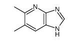 1H-Imidazo[4,5-b]pyridine,5,6-dimethyl-(9CI) Structure
