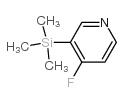 4-FLUORO-3-(TRIMETHYLSILYL)PYRIDINE Structure